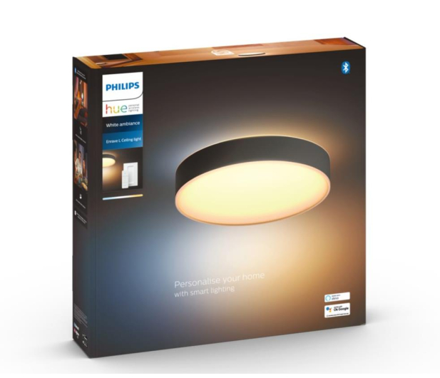 Philips Hue White ambiance Lampa sufitowa Enrave L (czarna) - 717654 - zdjęcie 5